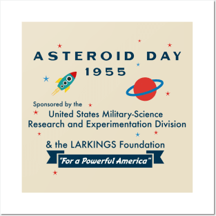 Asteroid Day 1955 Posters and Art